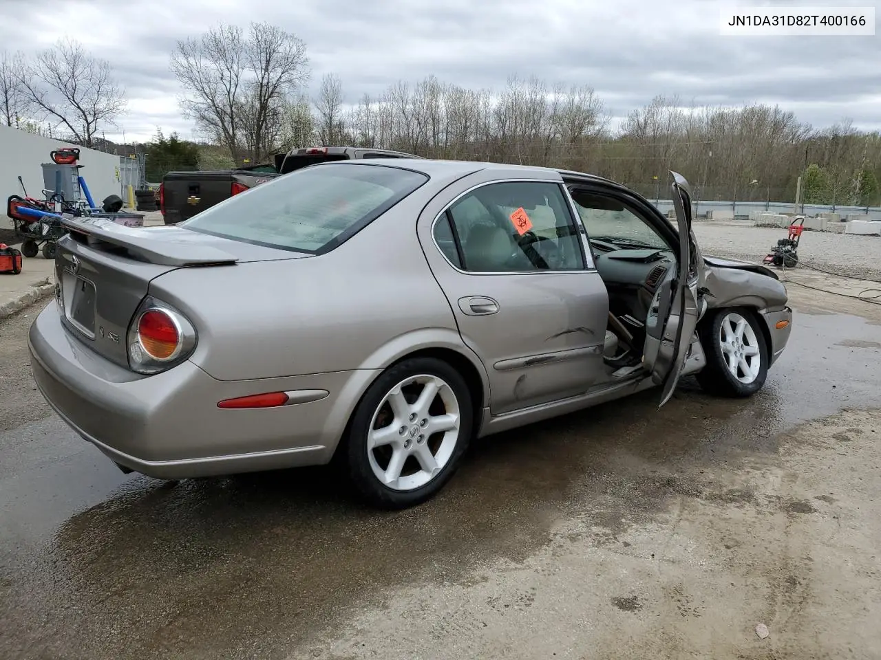 2002 Nissan Maxima Gle VIN: JN1DA31D82T400166 Lot: 51148875