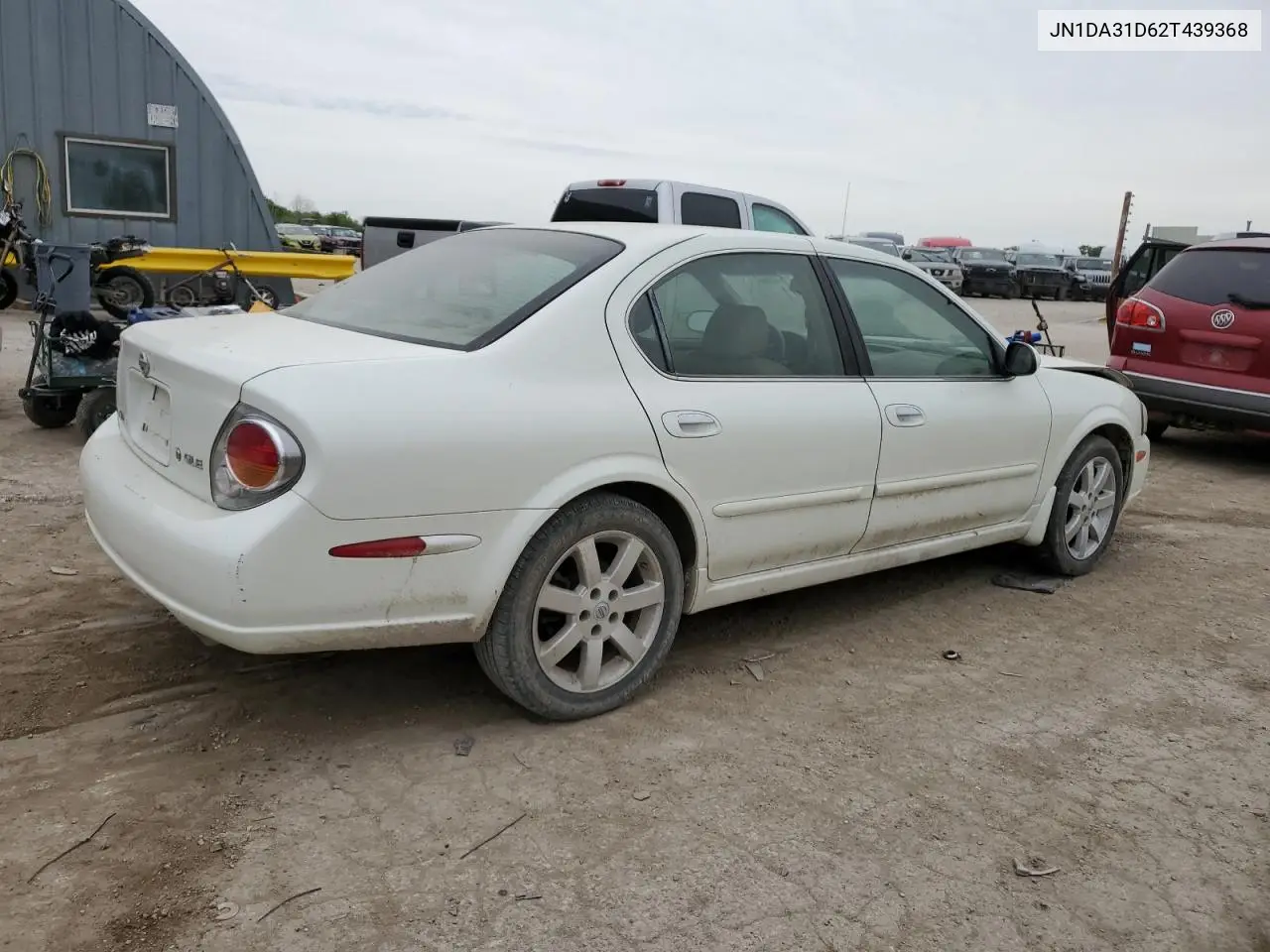 2002 Nissan Maxima Gle VIN: JN1DA31D62T439368 Lot: 55974985