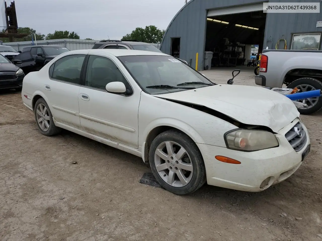 2002 Nissan Maxima Gle VIN: JN1DA31D62T439368 Lot: 55974985