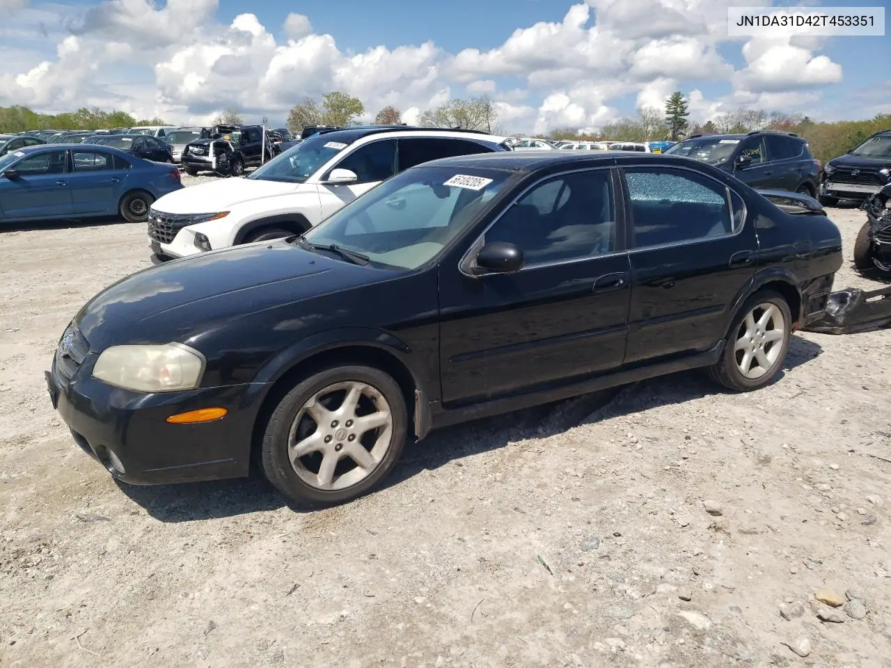 2002 Nissan Maxima Gle VIN: JN1DA31D42T453351 Lot: 56109205