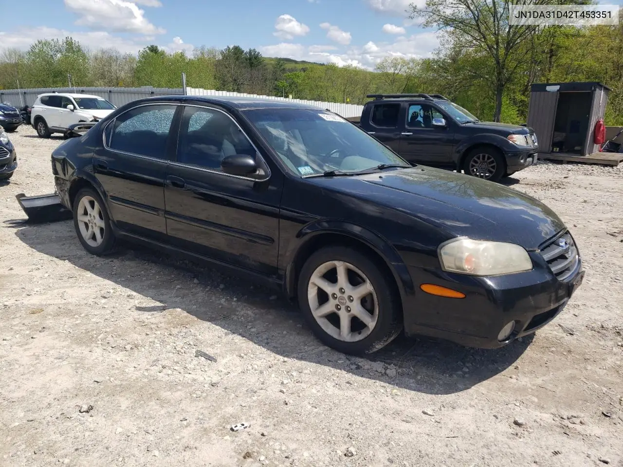 2002 Nissan Maxima Gle VIN: JN1DA31D42T453351 Lot: 56109205