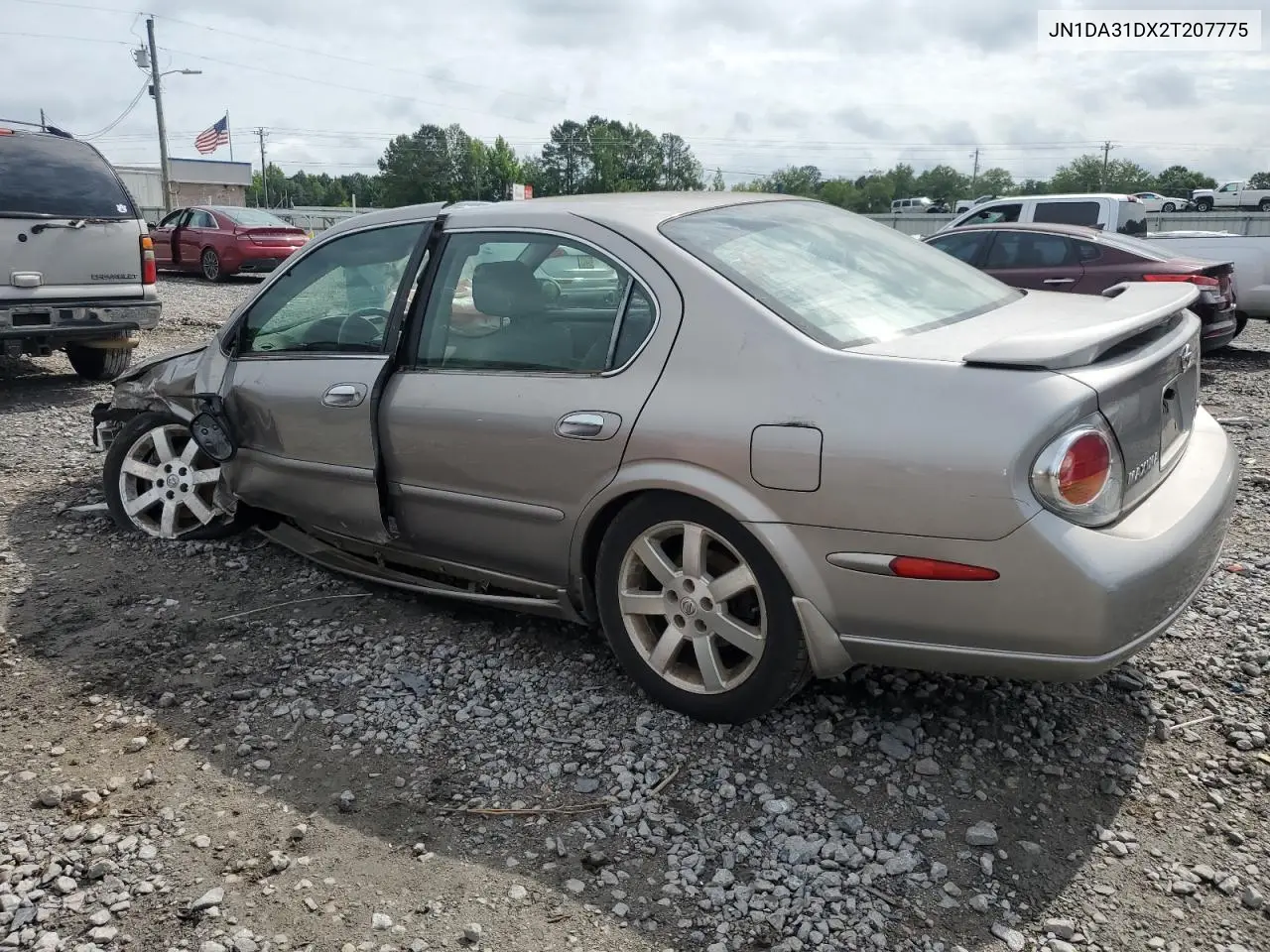 2002 Nissan Maxima Gle VIN: JN1DA31DX2T207775 Lot: 58361365