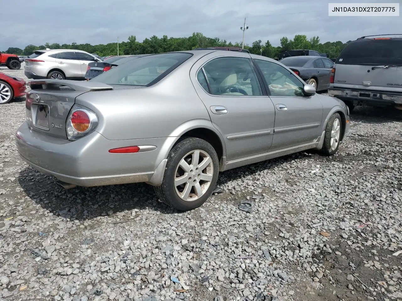 2002 Nissan Maxima Gle VIN: JN1DA31DX2T207775 Lot: 58361365