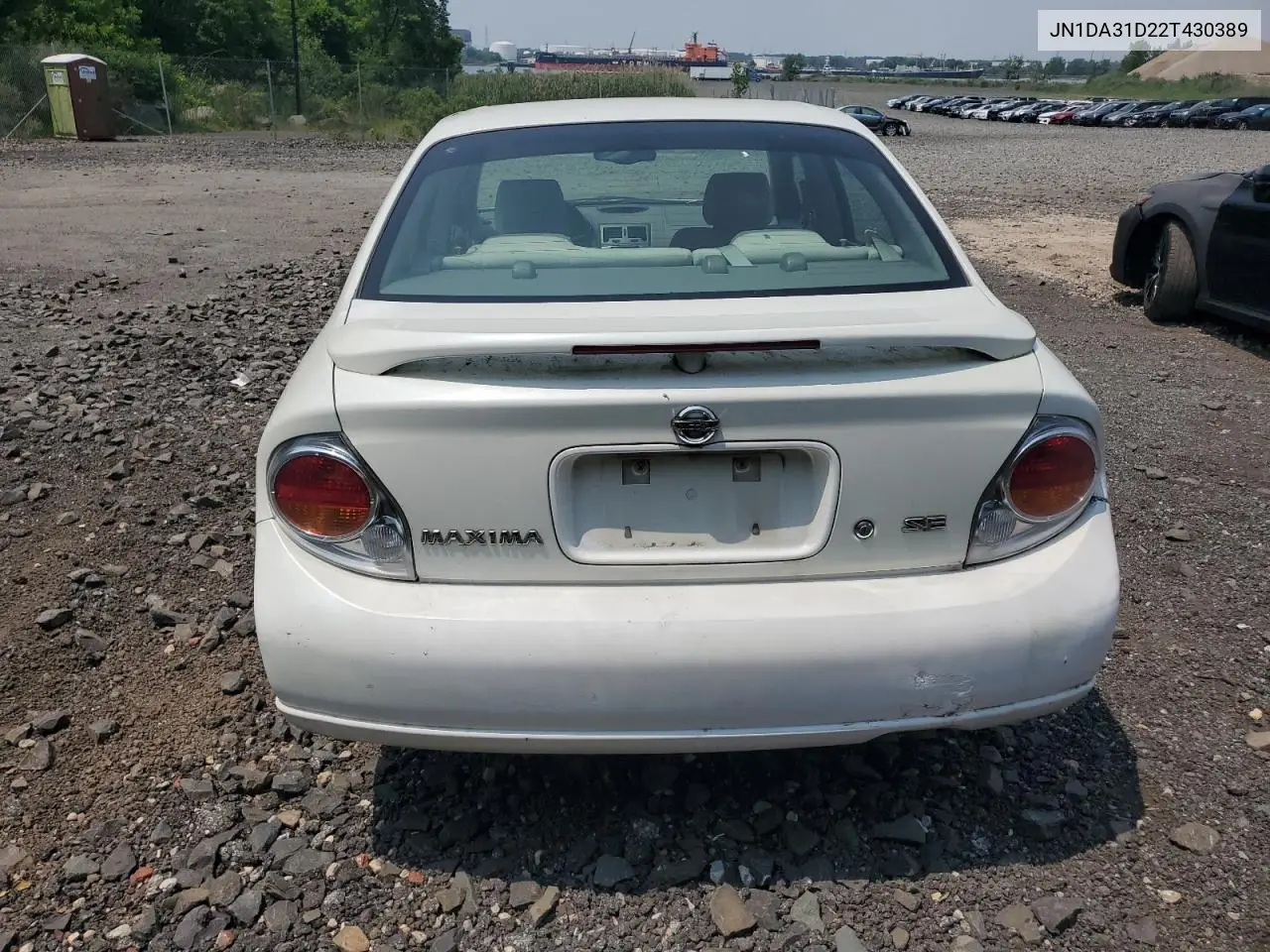 2002 Nissan Maxima Gle VIN: JN1DA31D22T430389 Lot: 60163575