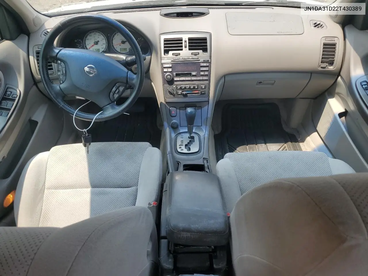 2002 Nissan Maxima Gle VIN: JN1DA31D22T430389 Lot: 60163575