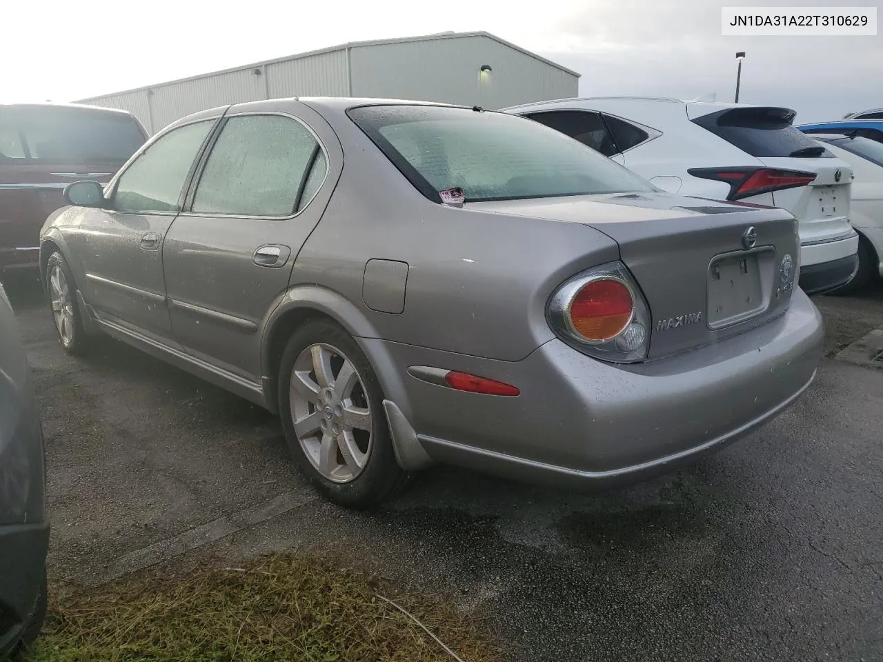 2002 Nissan Maxima Gle VIN: JN1DA31A22T310629 Lot: 75500494