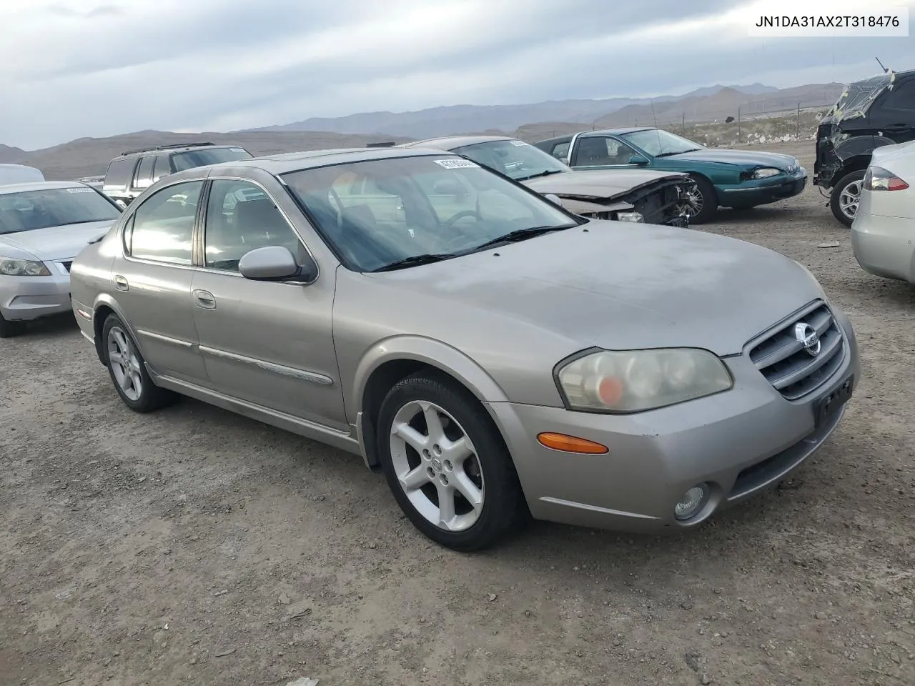 2002 Nissan Maxima Gle VIN: JN1DA31AX2T318476 Lot: 75950494