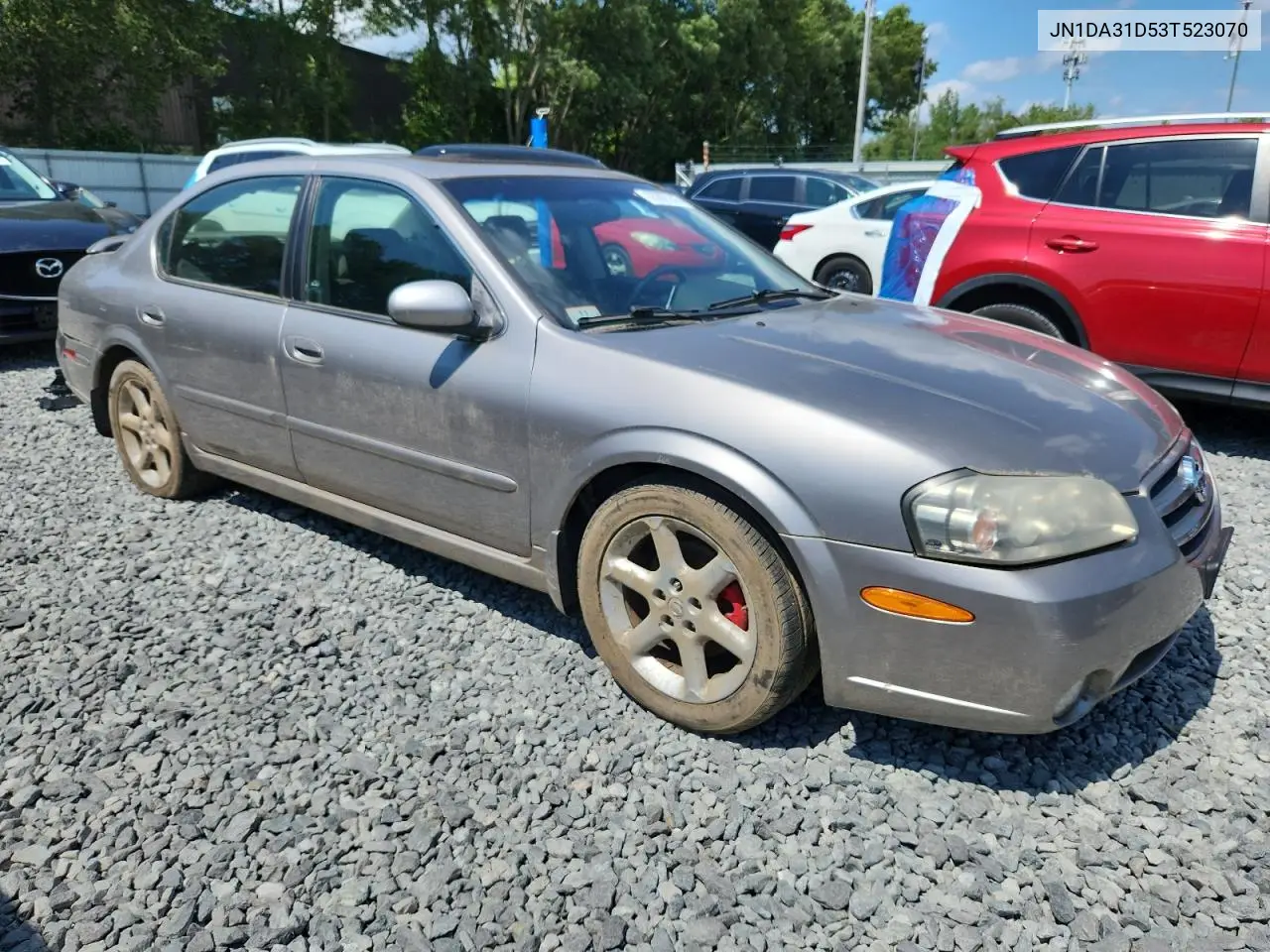 2003 Nissan Maxima Gle VIN: JN1DA31D53T523070 Lot: 63367245