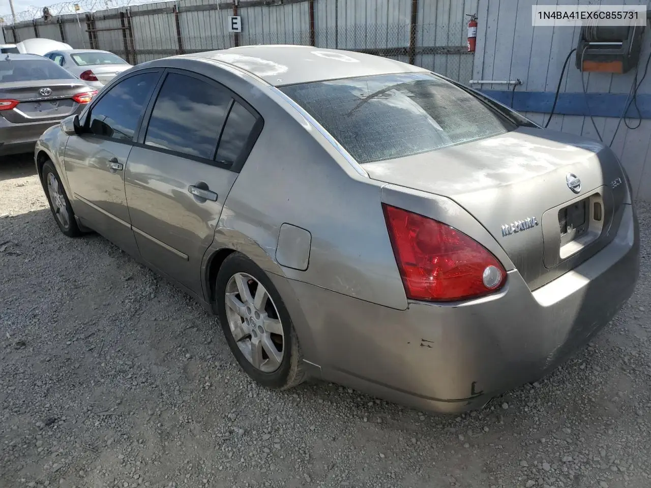 2006 Nissan Maxima Se VIN: 1N4BA41EX6C855731 Lot: 56752135