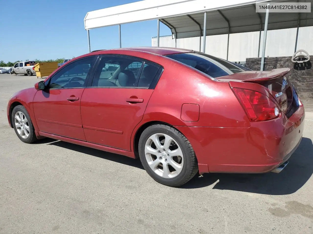 2007 Nissan Maxima Se VIN: 1N4BA41E27C814382 Lot: 56381115