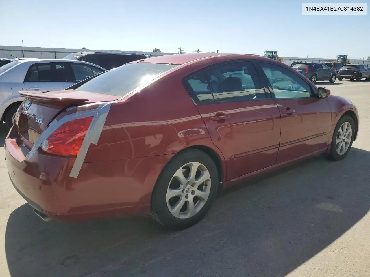 2007 Nissan Maxima Se VIN: 1N4BA41E27C814382 Lot: 56381115