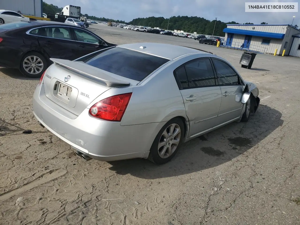 2008 Nissan Maxima Se VIN: 1N4BA41E18C810552 Lot: 61828145