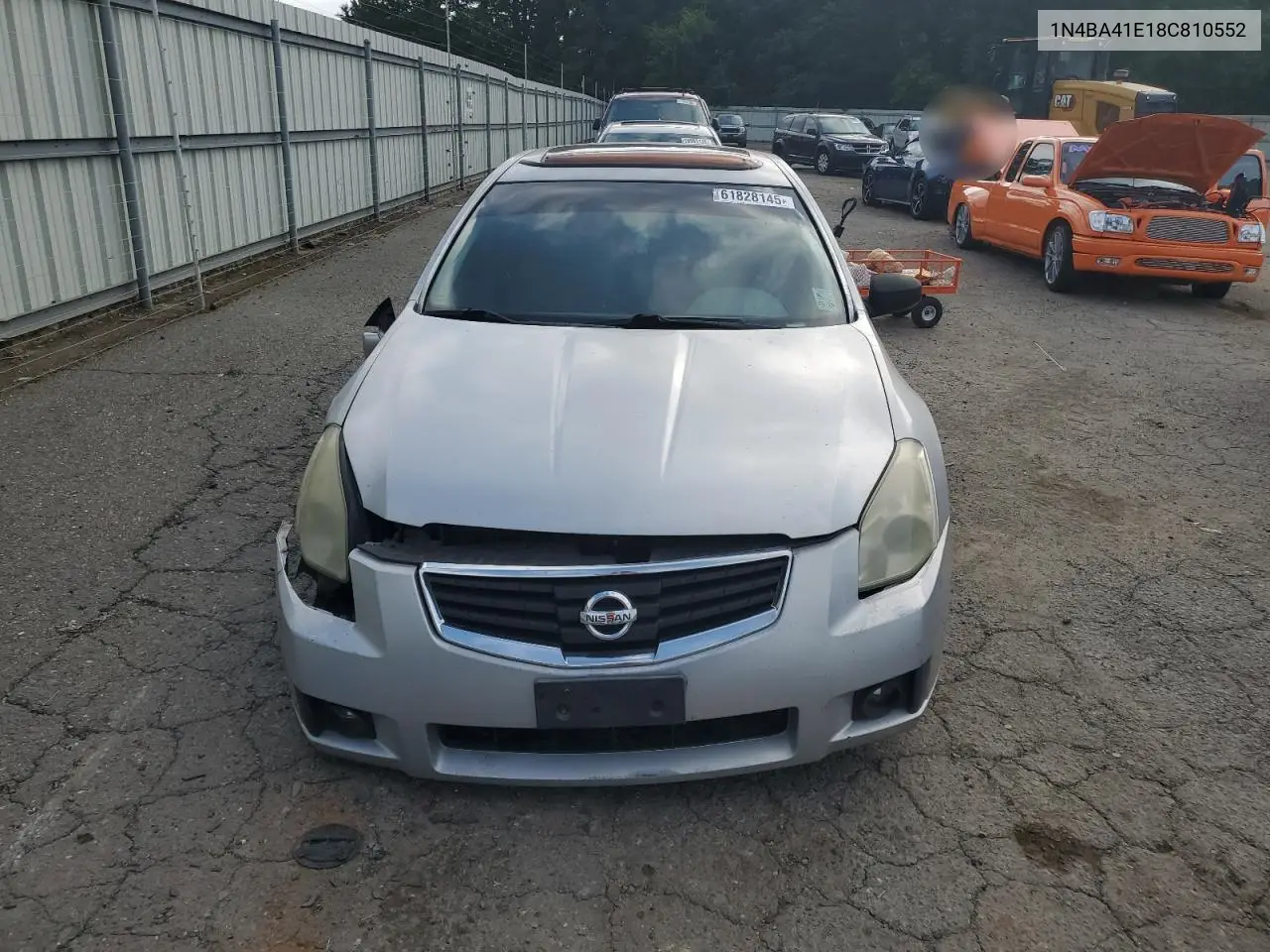 2008 Nissan Maxima Se VIN: 1N4BA41E18C810552 Lot: 61828145