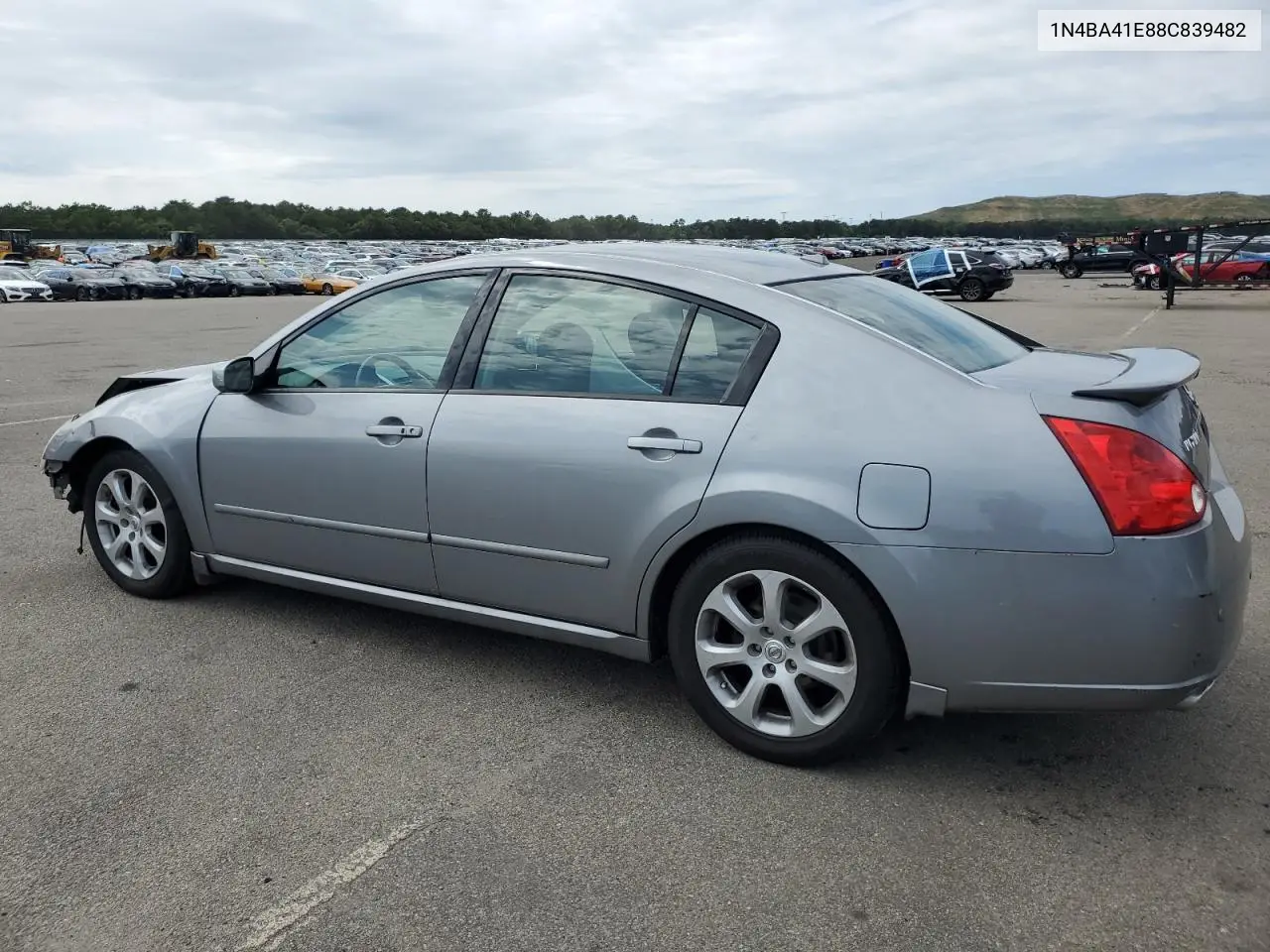 2008 Nissan Maxima Se VIN: 1N4BA41E88C839482 Lot: 62354755
