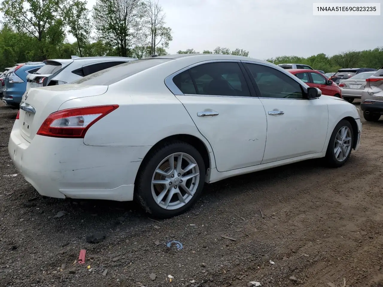 2009 Nissan Maxima S VIN: 1N4AA51E69C823235 Lot: 56633095