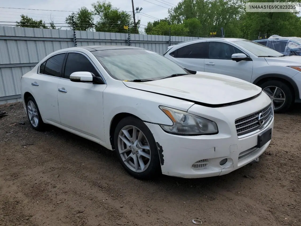 2009 Nissan Maxima S VIN: 1N4AA51E69C823235 Lot: 56633095