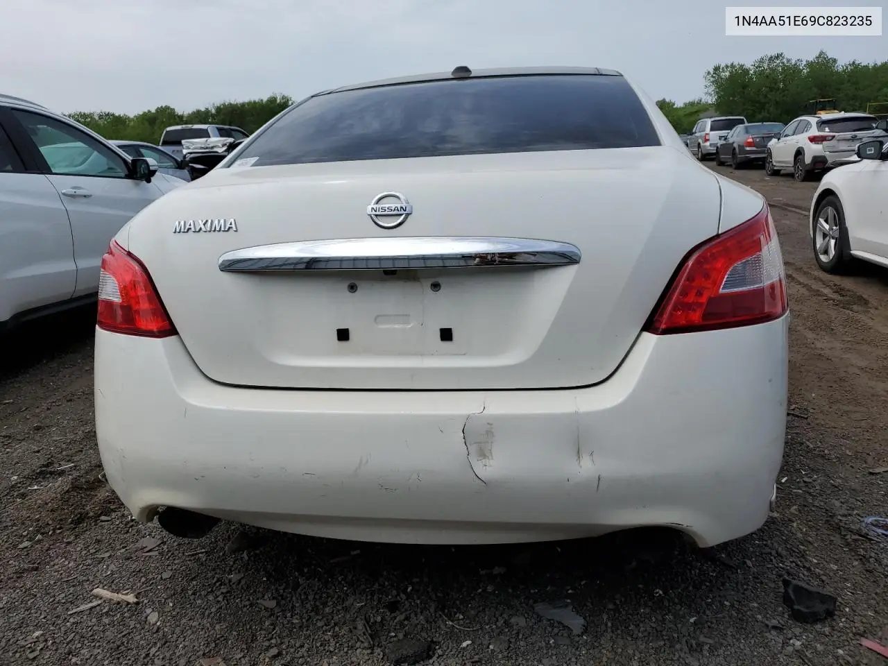 2009 Nissan Maxima S VIN: 1N4AA51E69C823235 Lot: 56633095