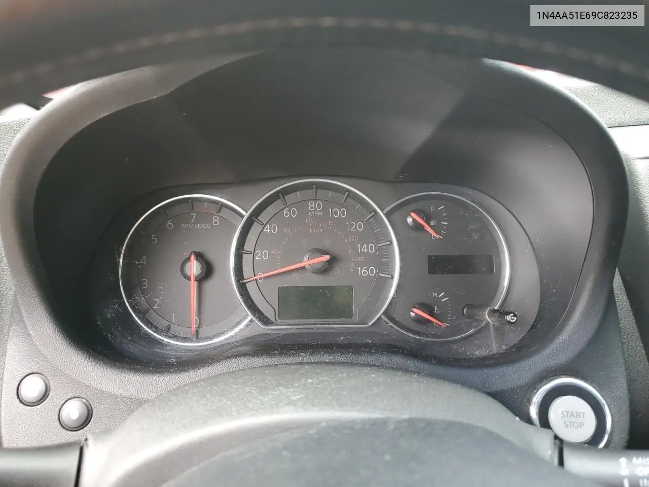 2009 Nissan Maxima S VIN: 1N4AA51E69C823235 Lot: 56633095
