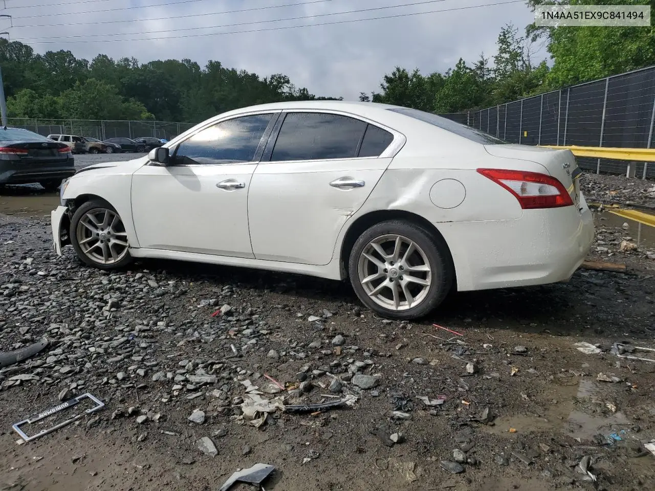 2009 Nissan Maxima S VIN: 1N4AA51EX9C841494 Lot: 56754145
