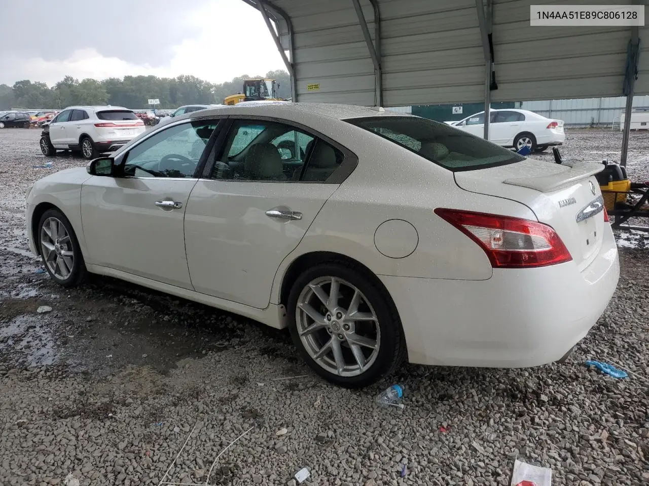 2009 Nissan Maxima S VIN: 1N4AA51E89C806128 Lot: 62848665