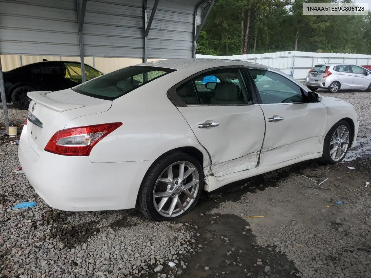 2009 Nissan Maxima S VIN: 1N4AA51E89C806128 Lot: 62848665