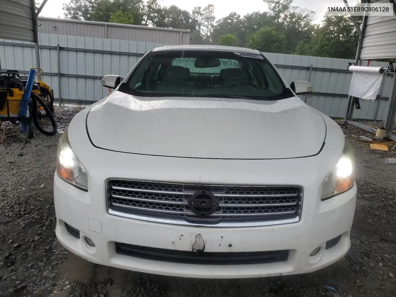 2009 Nissan Maxima S VIN: 1N4AA51E89C806128 Lot: 62848665