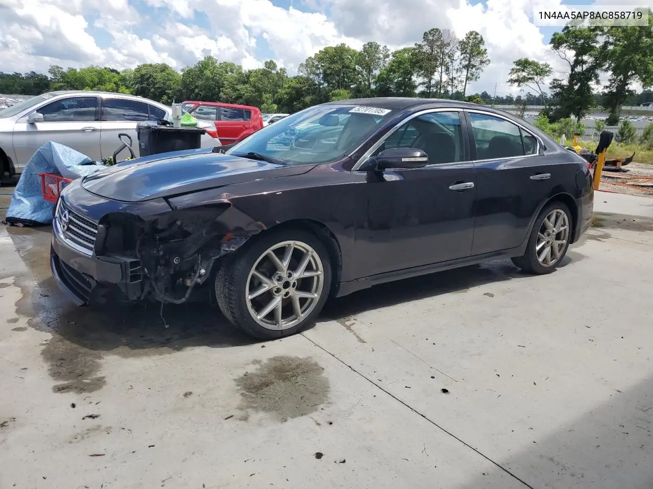 2010 Nissan Maxima S VIN: 1N4AA5AP8AC858719 Lot: 52701705