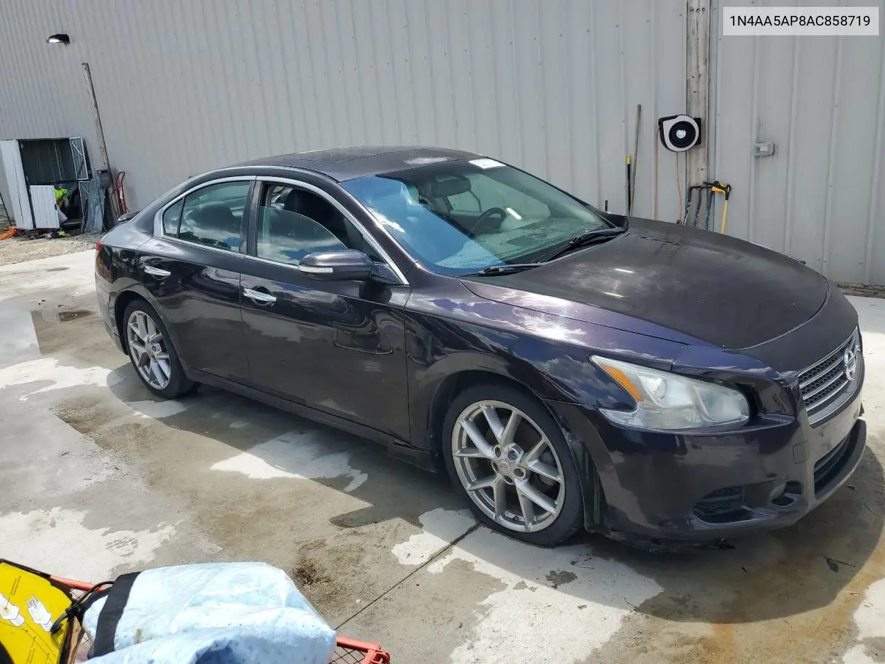 2010 Nissan Maxima S VIN: 1N4AA5AP8AC858719 Lot: 52701705