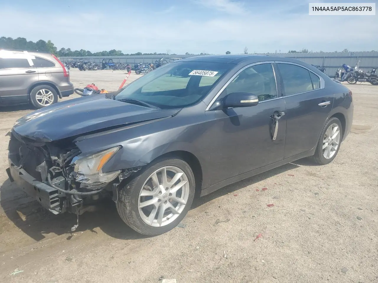 2010 Nissan Maxima S VIN: 1N4AA5AP5AC863778 Lot: 56405875