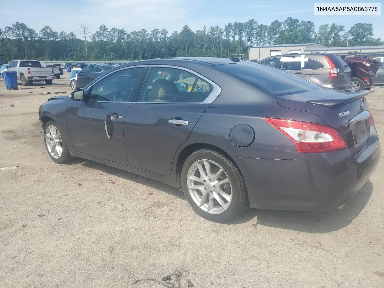 2010 Nissan Maxima S VIN: 1N4AA5AP5AC863778 Lot: 56405875