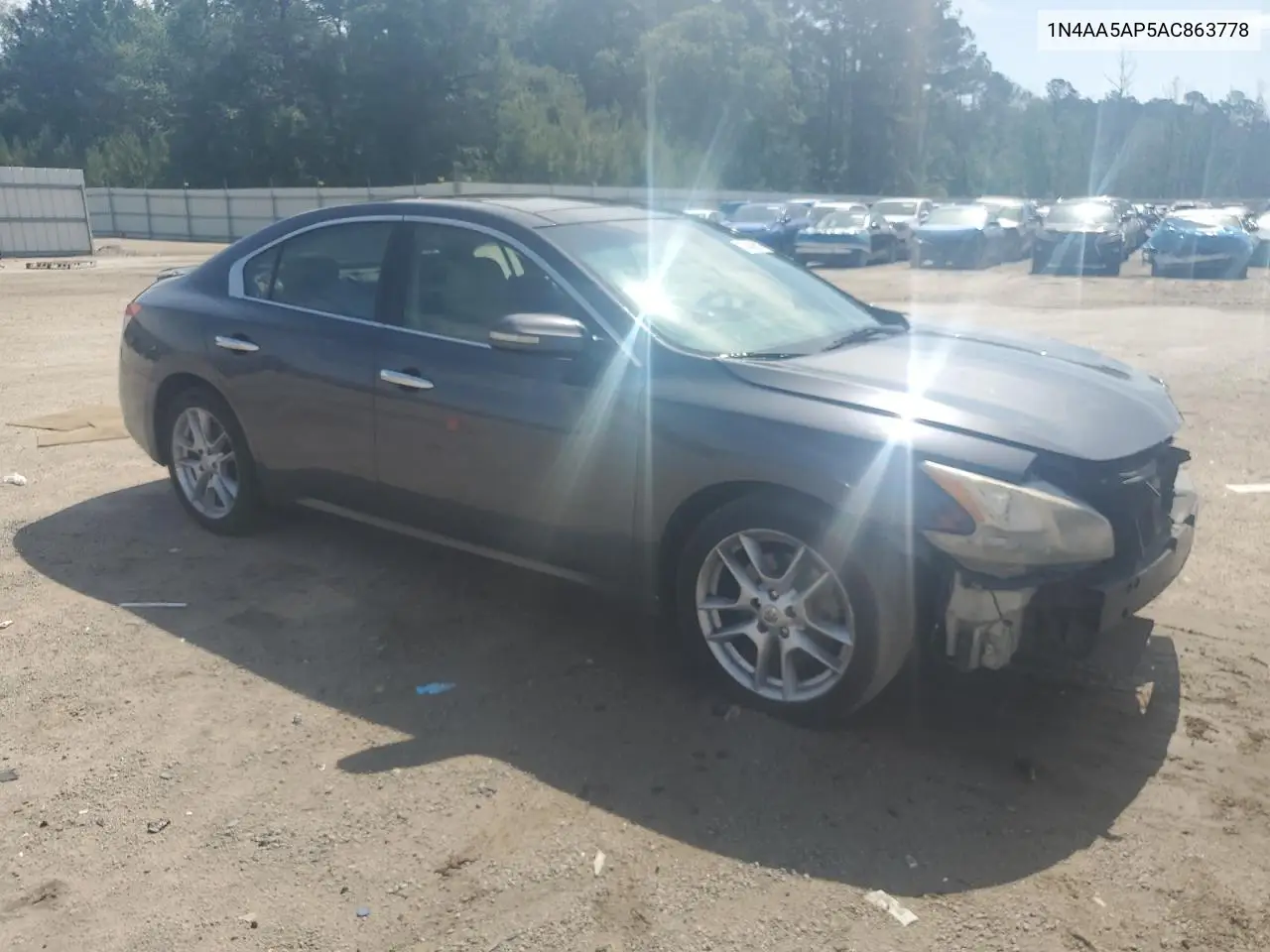 2010 Nissan Maxima S VIN: 1N4AA5AP5AC863778 Lot: 56405875