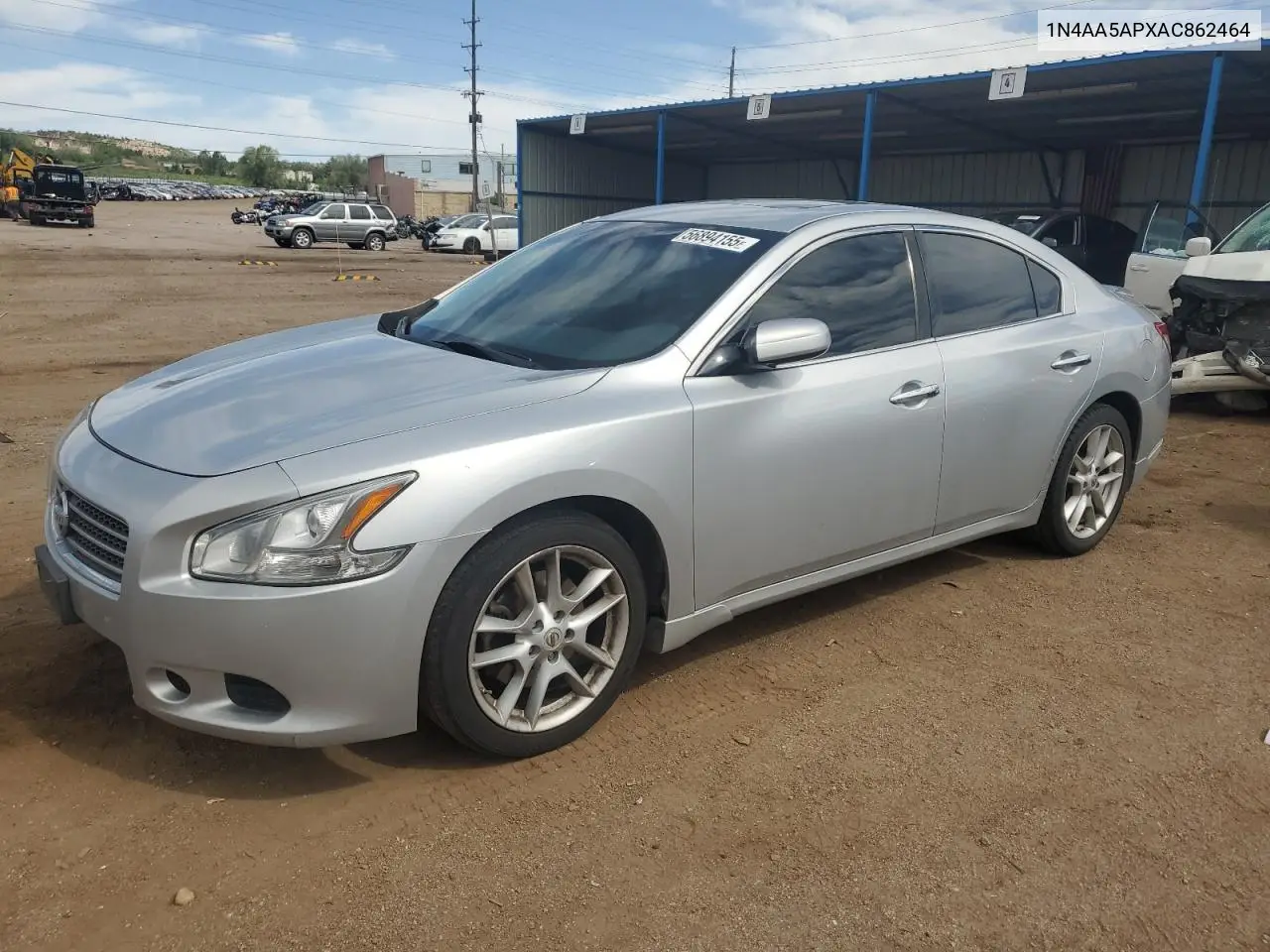 2010 Nissan Maxima S VIN: 1N4AA5APXAC862464 Lot: 56894155