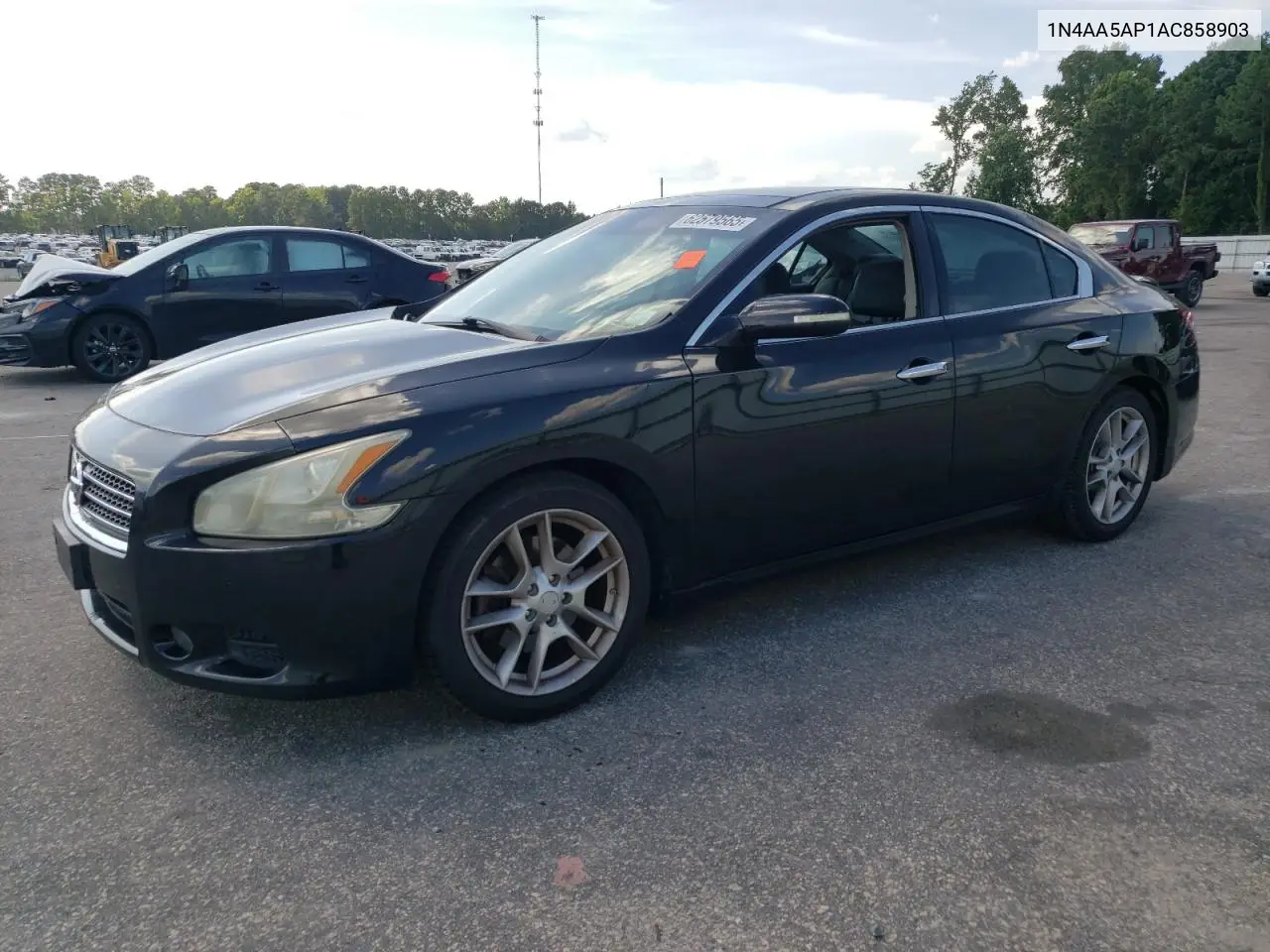 2010 Nissan Maxima S VIN: 1N4AA5AP1AC858903 Lot: 62579565