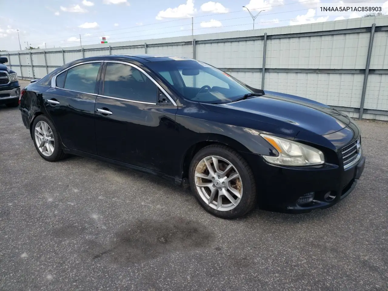 2010 Nissan Maxima S VIN: 1N4AA5AP1AC858903 Lot: 62579565