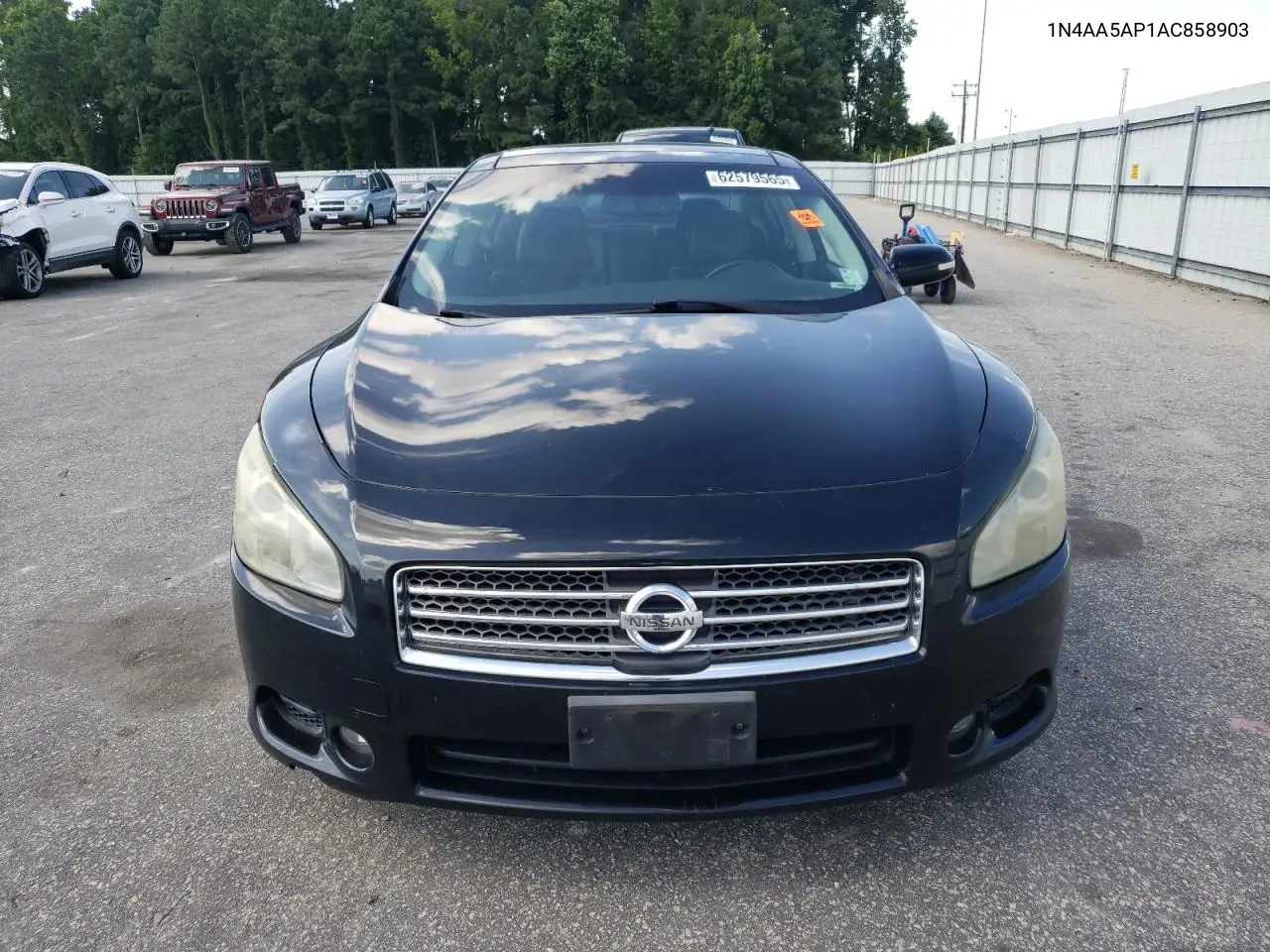 2010 Nissan Maxima S VIN: 1N4AA5AP1AC858903 Lot: 62579565