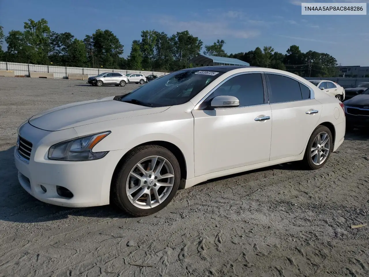 2010 Nissan Maxima S VIN: 1N4AA5AP8AC848286 Lot: 63206725