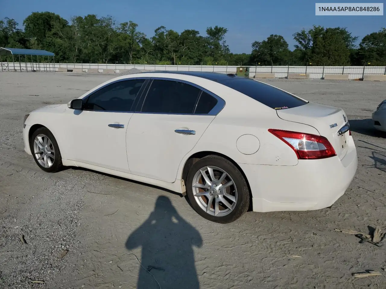 2010 Nissan Maxima S VIN: 1N4AA5AP8AC848286 Lot: 63206725
