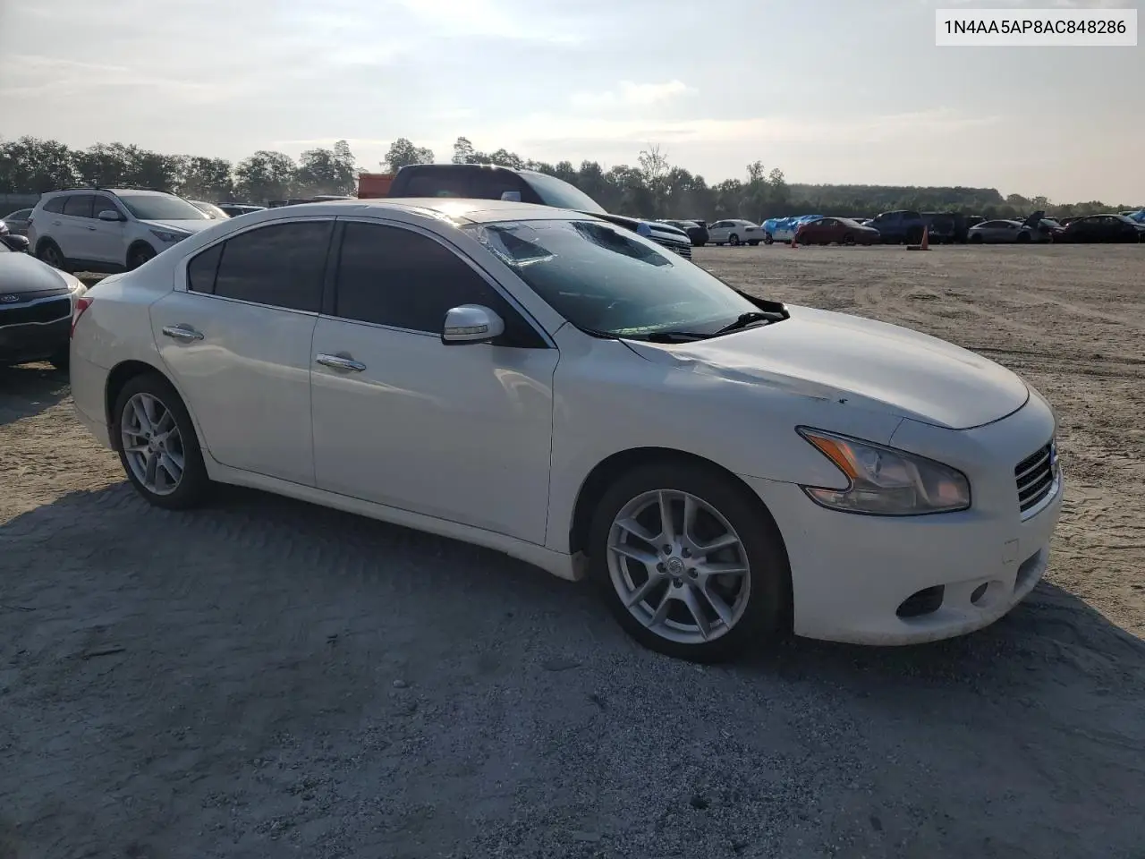 2010 Nissan Maxima S VIN: 1N4AA5AP8AC848286 Lot: 63206725