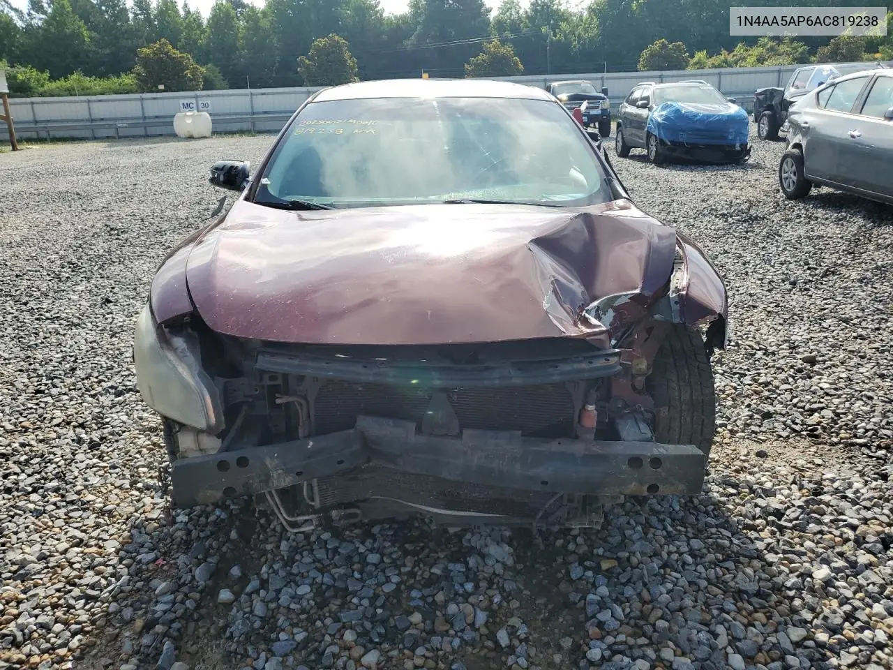 2010 Nissan Maxima S VIN: 1N4AA5AP6AC819238 Lot: 63213285
