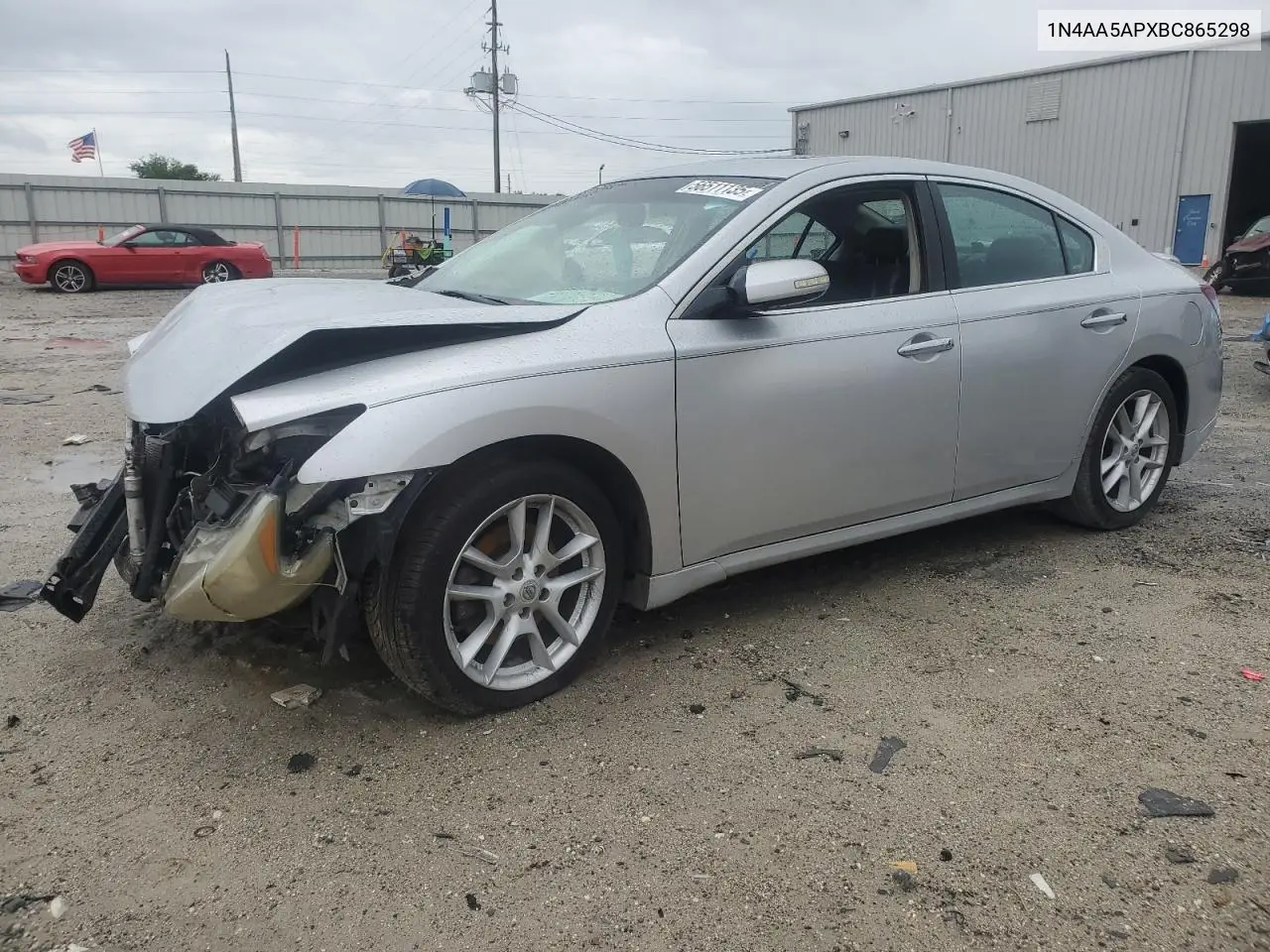 2011 Nissan Maxima S VIN: 1N4AA5APXBC865298 Lot: 56511135