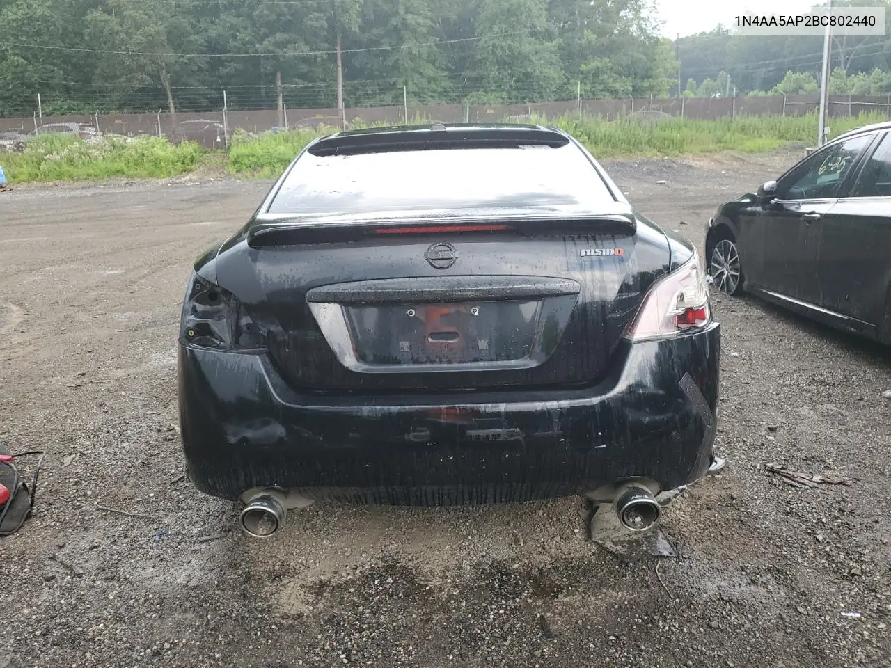 2011 Nissan Maxima S VIN: 1N4AA5AP2BC802440 Lot: 62671945