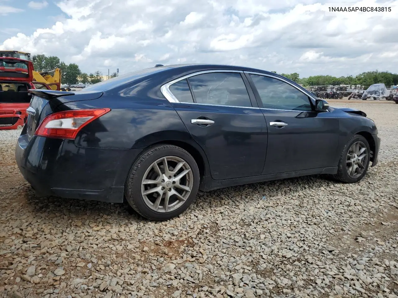2011 Nissan Maxima S VIN: 1N4AA5AP4BC843815 Lot: 62936205