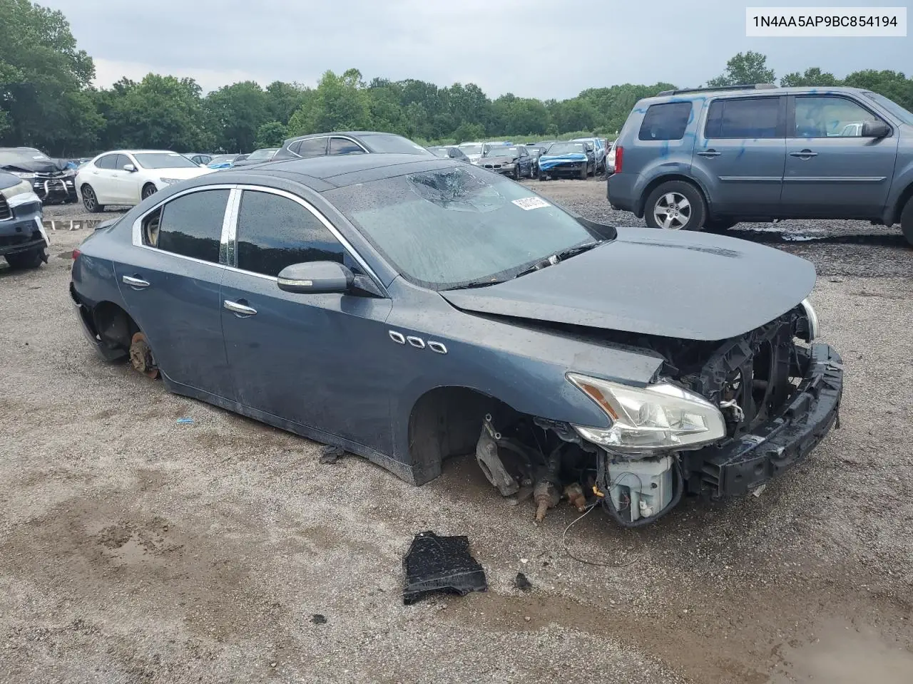 2011 Nissan Maxima S VIN: 1N4AA5AP9BC854194 Lot: 63013175