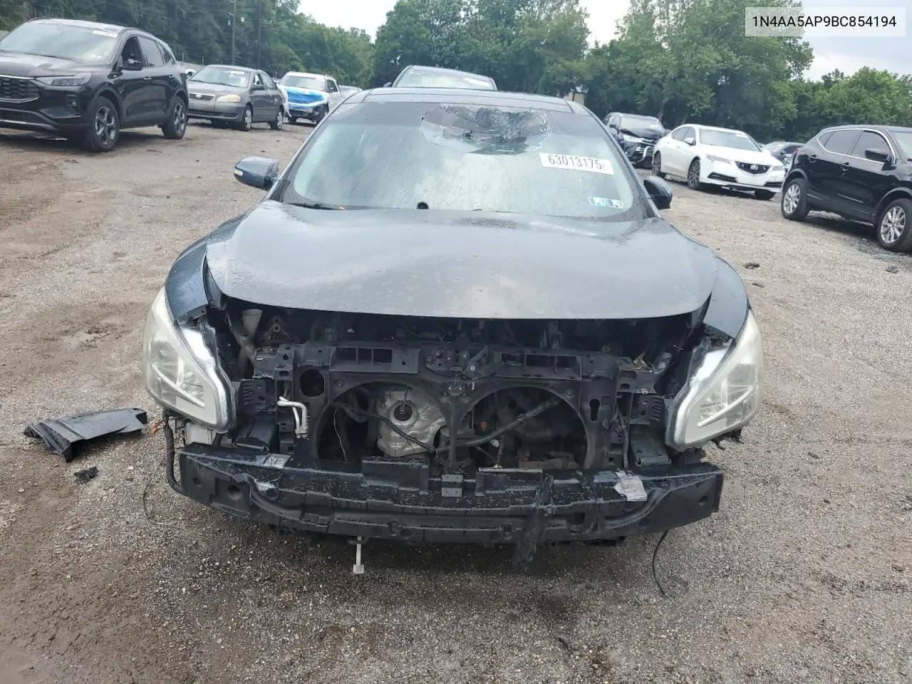 2011 Nissan Maxima S VIN: 1N4AA5AP9BC854194 Lot: 63013175