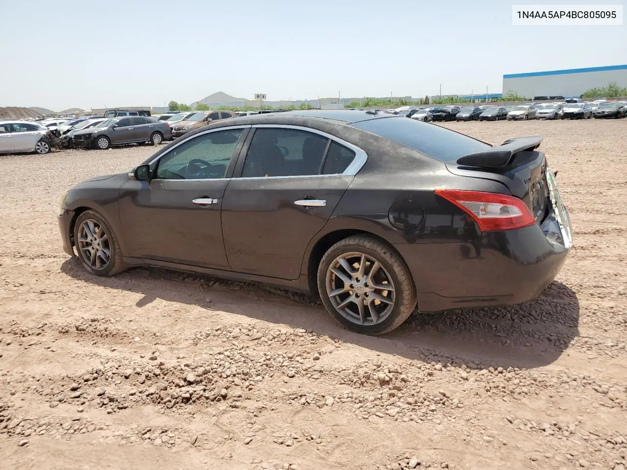 2011 Nissan Maxima S VIN: 1N4AA5AP4BC805095 Lot: 63073525
