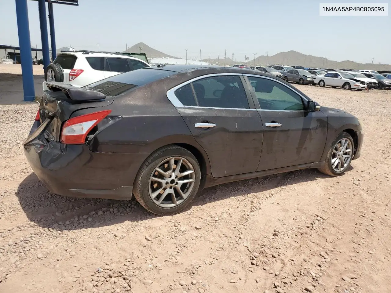 2011 Nissan Maxima S VIN: 1N4AA5AP4BC805095 Lot: 63073525