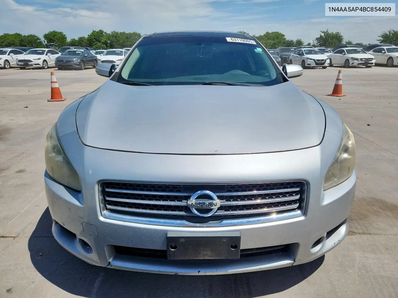 2011 Nissan Maxima S VIN: 1N4AA5AP4BC854409 Lot: 63110005