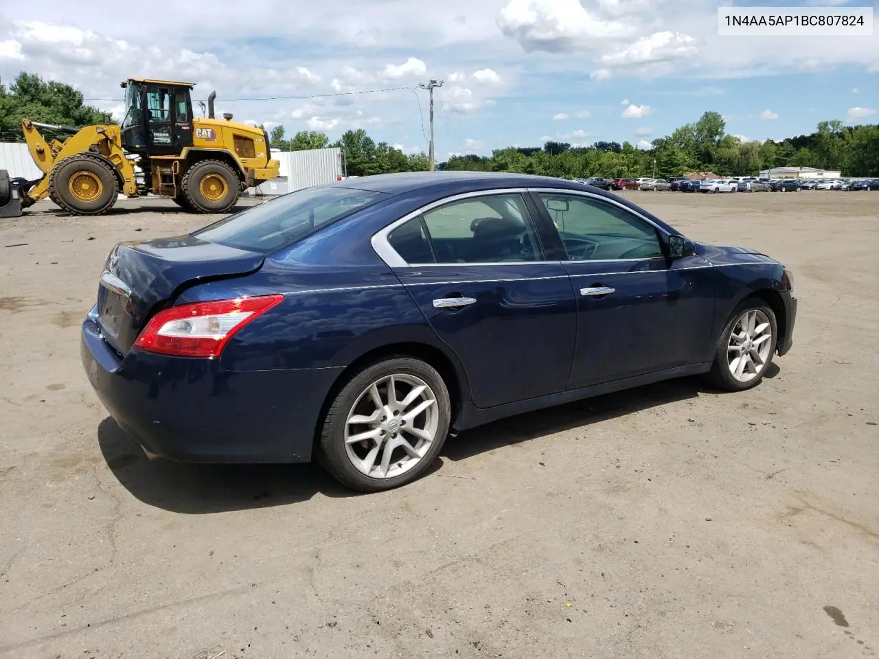 2011 Nissan Maxima S VIN: 1N4AA5AP1BC807824 Lot: 65909405