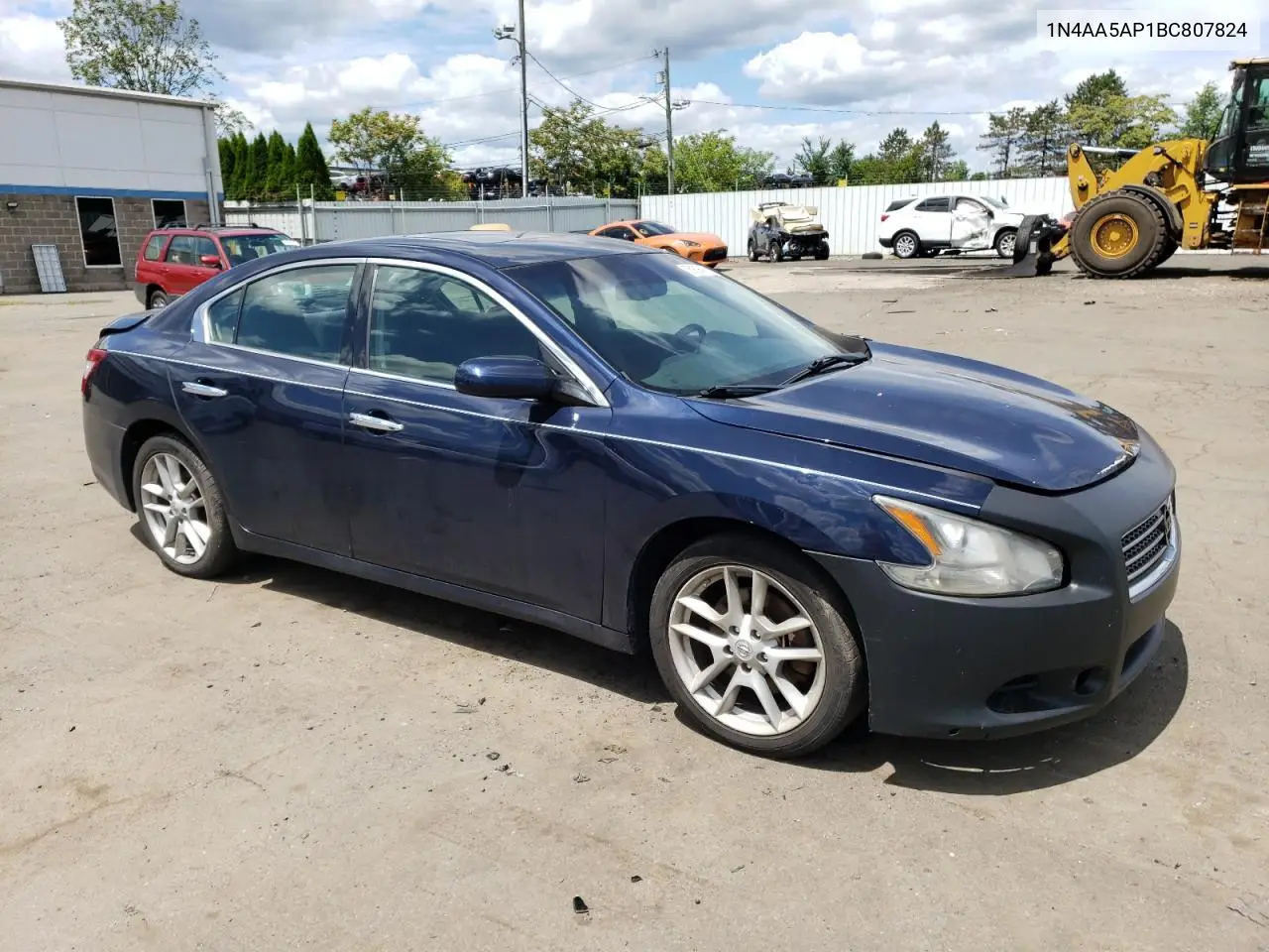 2011 Nissan Maxima S VIN: 1N4AA5AP1BC807824 Lot: 65909405