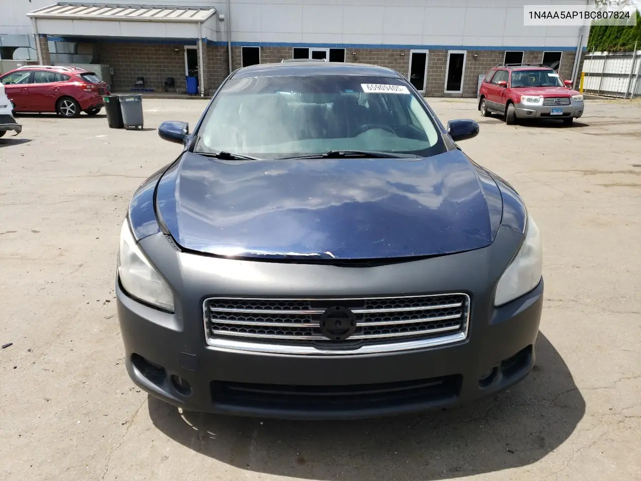 2011 Nissan Maxima S VIN: 1N4AA5AP1BC807824 Lot: 65909405